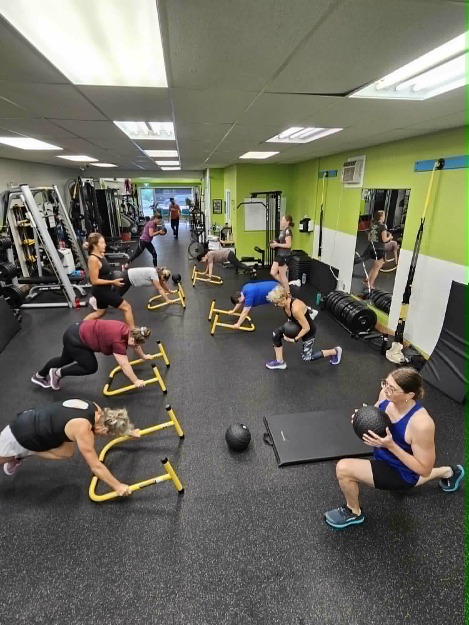 Fitness class at Get Cronk'd
