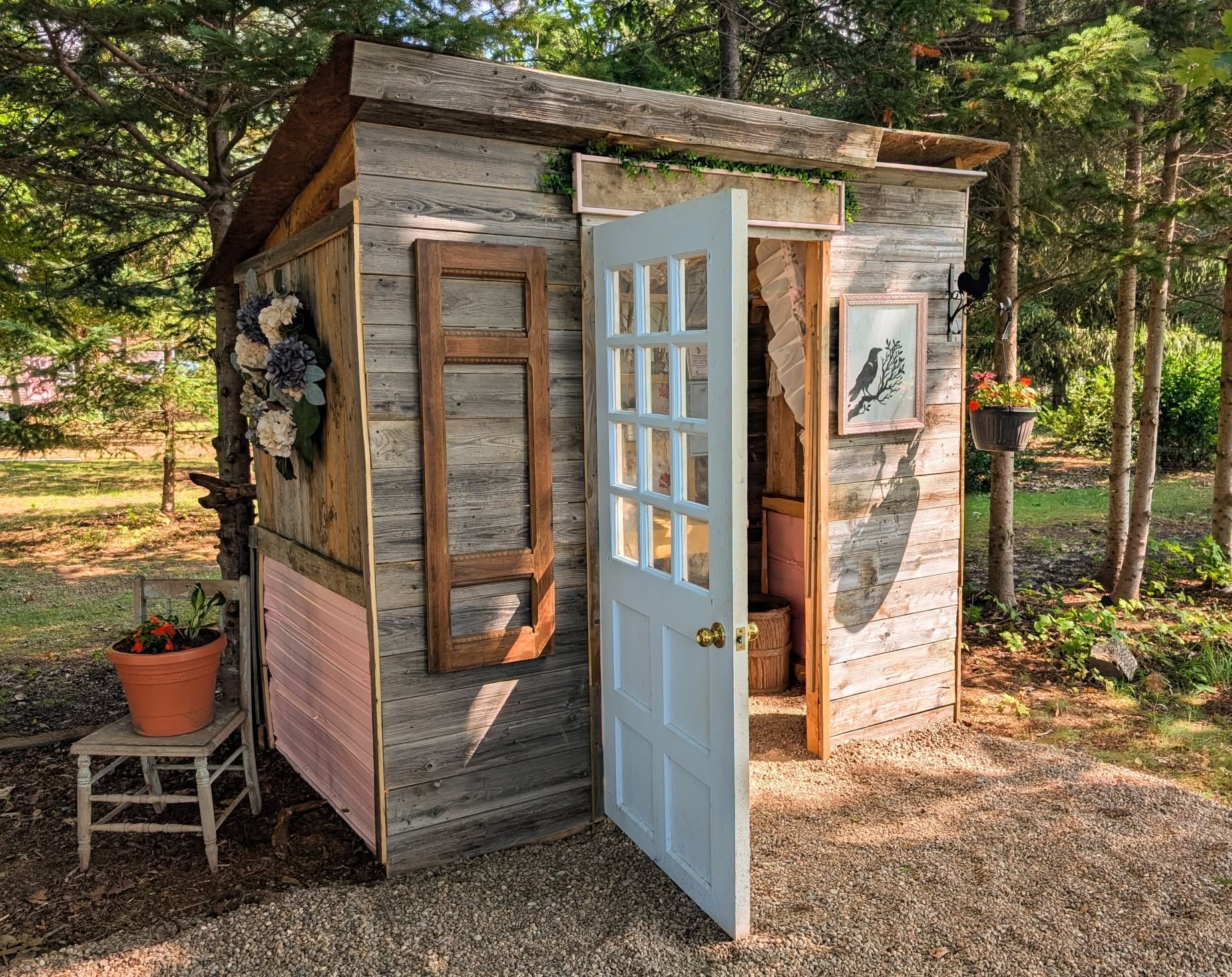 The Raven House studio shed